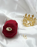 Valdes Luxury 14K Gold Plated Oval Zirconia Ring – High Quality Daily Wear Ring